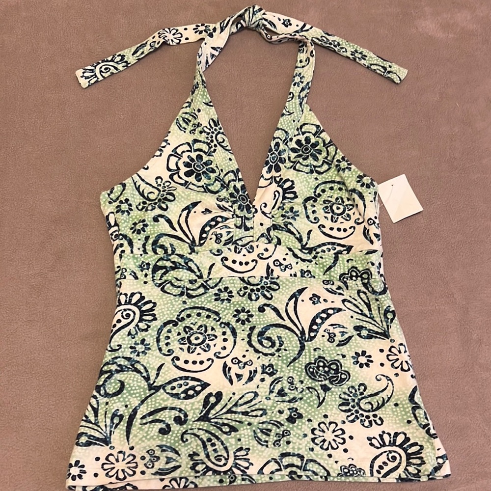 NWT Zara Halter top XS